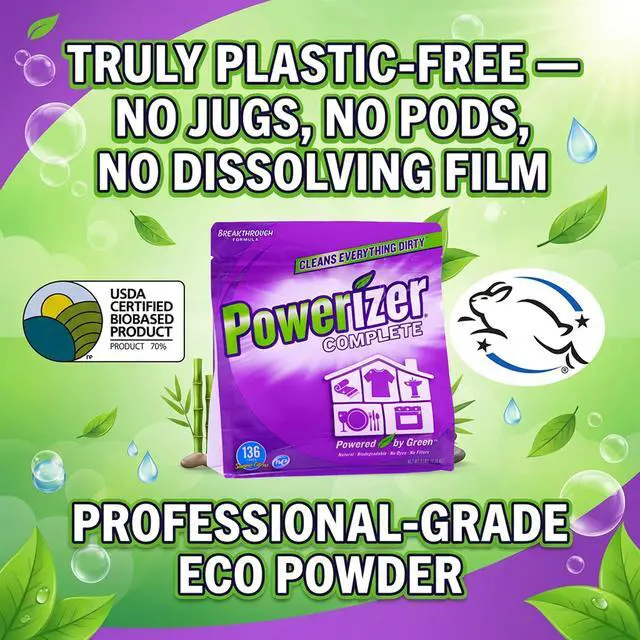 Alt view image 6 of 7 - Complete - Non Toxic Laundry & Dishwasher Detergent Powder 3lb