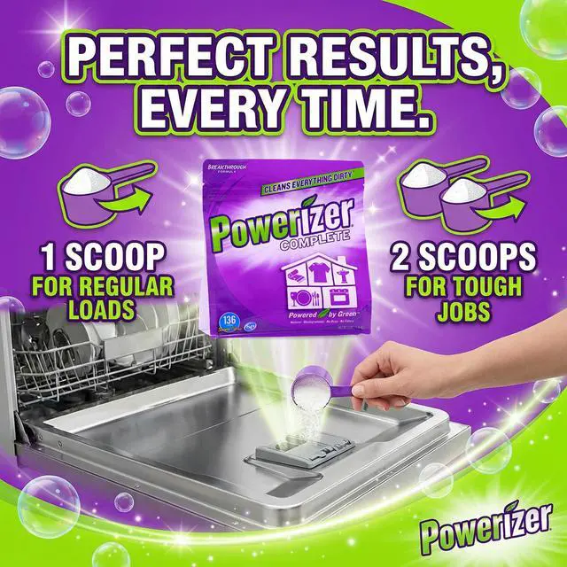 Alt view image 7 of 7 - Complete - Non Toxic Laundry & Dishwasher Detergent Powder 3lb