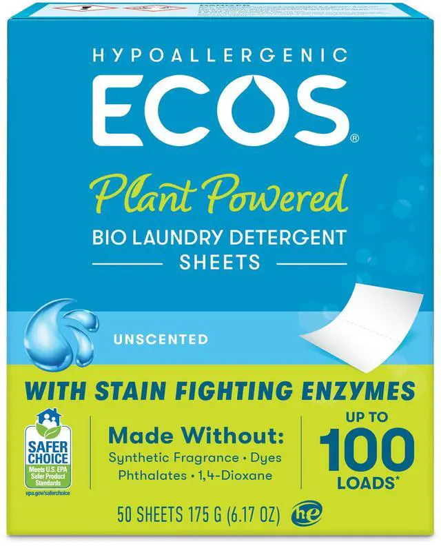 Main image of Laundry Detergent Liquidless Free Clear 50 Count, 6.17 Ounce