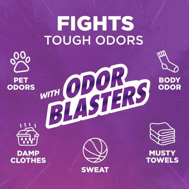 Alt view image 6 of 7 - Plus OxiClean Odor Blasters Fresh Burst, 77 Loads Liquid Laundry Detergent, 100.5 Fl Oz
