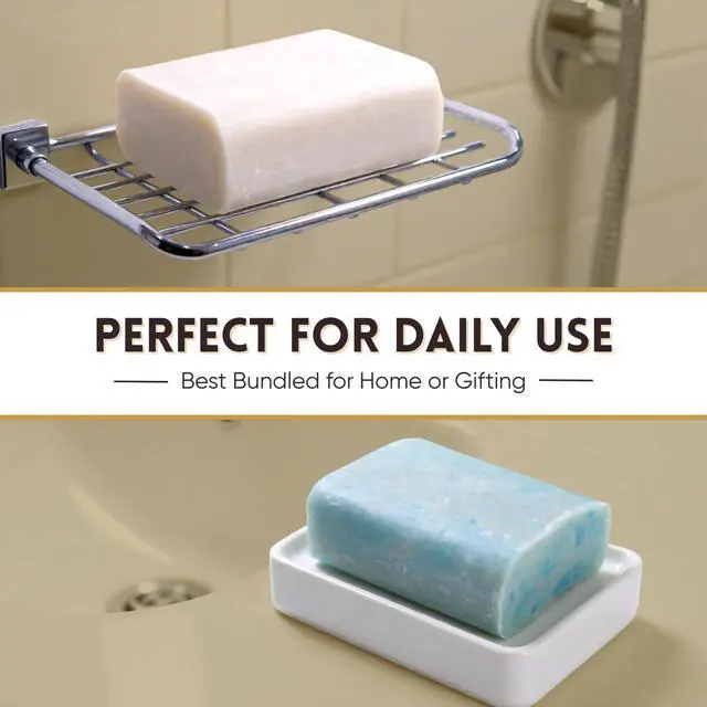 Alt view image 4 of 7 - Natural Bar Soap Variety Pack, Moisturizing Soap Bars - 5 Bars