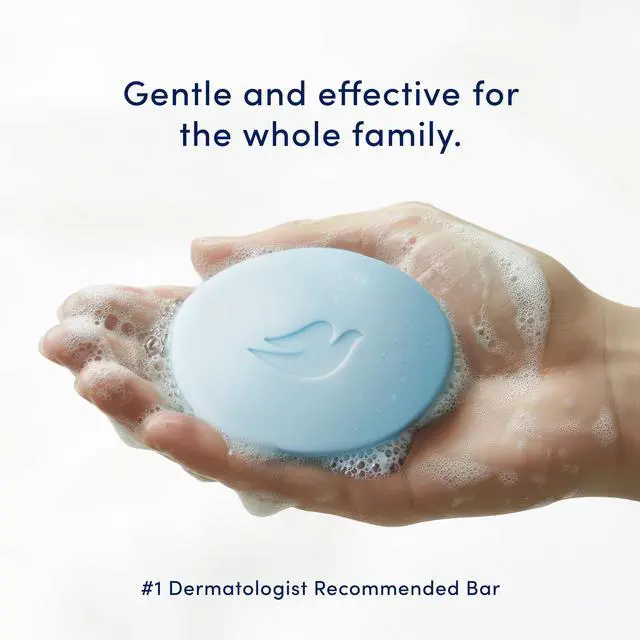 Alt view image 4 of 6 - Antibacterial Care Beauty Bar Soap 6 Count, Moisturizing Cleanser, 3.75 oz I Antibacterial beauty bar with ¼ moisturizing cream that removes 99% of bacteria while protecting skin from dryness