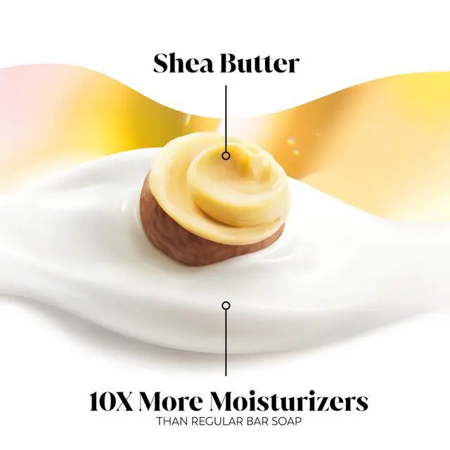 Alt view image 5 of 7 - Beauty Bar, Ultra Moisture,10x More Moisturizers, Nourishing Conditioners, Smooth & Gentle on Skin, Vitamin B3 Complex, For All Skin Types, Shea Butter Scent, 3.17 oz, (Pack of 12)