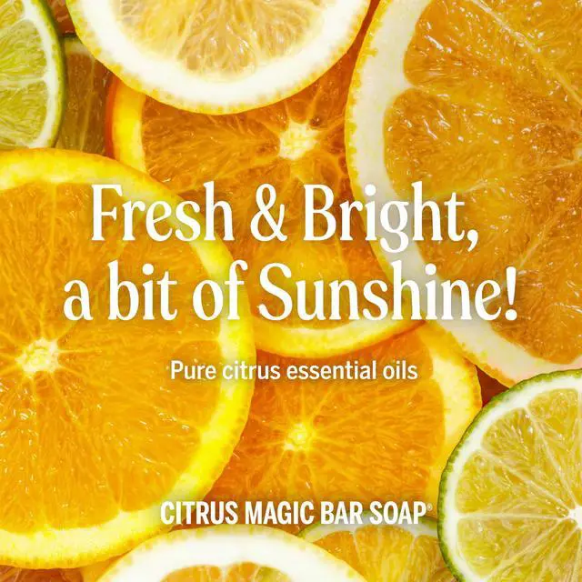 Alt view image 5 of 7 - Pure-Castile Magic Bar Soaps - Made with Regenerative Organic Certified Oils - For Face, Body, Hair- Vegan Soap Bars for Men & Women - Citrus, 2 pack, 5 oz