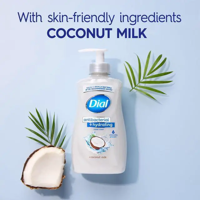 Alt view image 3 of 7 - Antibacterial Plus Hydrating Coconut Milk Liquid Hand Soap, 11oz (Pack of 4)