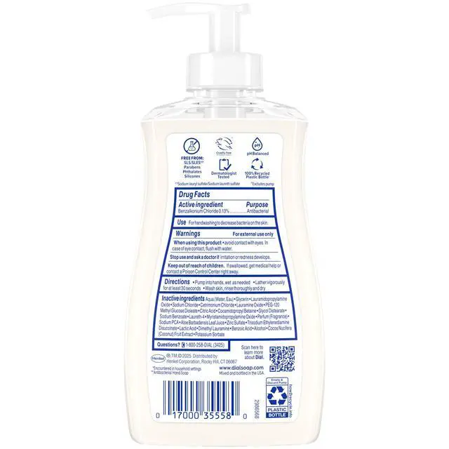 Alt view image 6 of 7 - Antibacterial Plus Hydrating Coconut Milk Liquid Hand Soap, 11oz (Pack of 4)