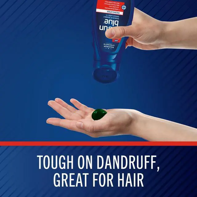 Alt view image 3 of 7 - Medicated Antidandruff Shampoo, Maximum Strength Scalp Treatment With Selenium Sulfide, 11 fl. oz.