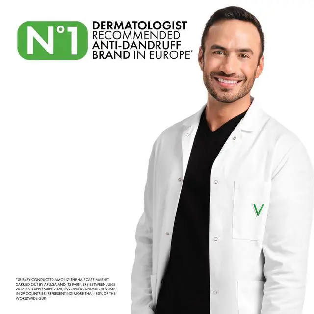 Alt view image 3 of 6 - Dercos Dandruff Shampoo, Antifungal Itchy Scalp Treatment, 6.76oz