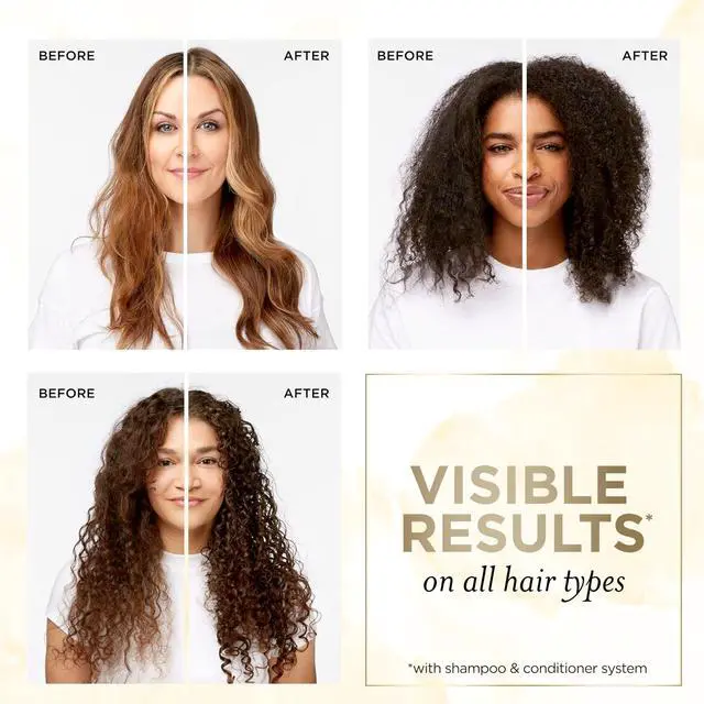 Alt view image 3 of 7 - Sulfate Free Shampoo with Rice Water, Protects Natural Hair Growth, Volumizing, for Women, Nutrient Infused with Vitamin B5, Safe for Color Treated Hair, Pro-V Blends, 30.0 oz