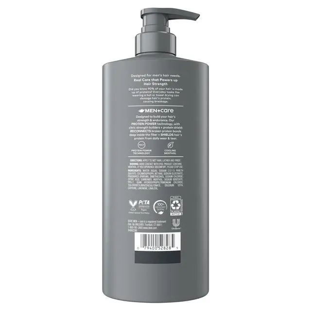 Alt view image 2 of 7 - Shampoo 1 count Fresh + Clean for Hair Refreshing & Strengthening, with Menthol, 28 fl oz