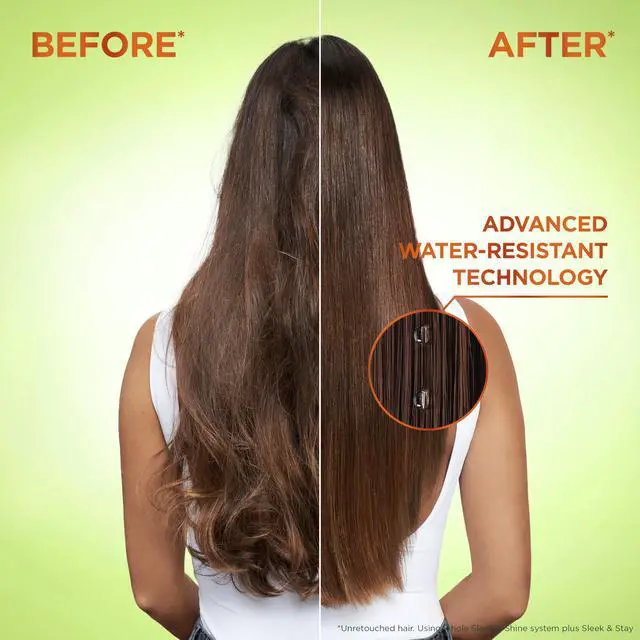 Alt view image 3 of 7 - Fructis Sleek & Shine Conditioner, Smoothing Conditioner for Frizzy, Dry Hair with Argan Oil and Vegan Keratin, 33.8 Fl Oz (Packaging May Vary)
