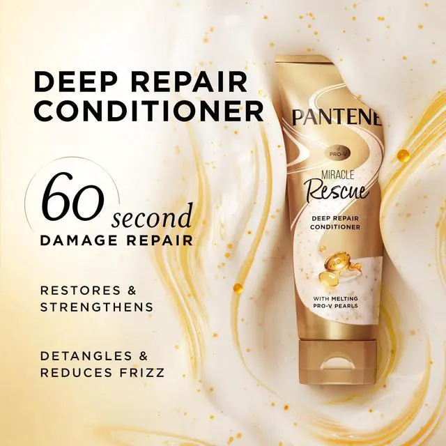 Alt view image 2 of 7 - Miracle Rescue Deep Conditioner with Melting Pro-V Pearls - For Dry, Damaged, or Color-Treated Hair - Intense Moisture & Repair - 8.0 Oz