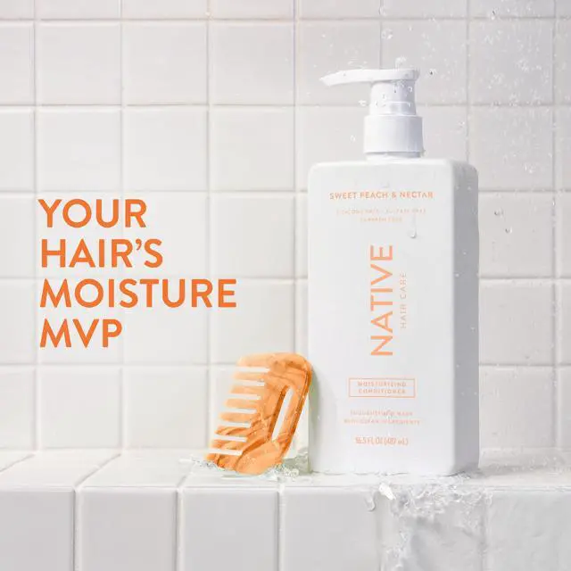 Alt view image 2 of 7 - Moisturizing Conditioner Sweet Peach & Nectar 16.5 fl Oz.