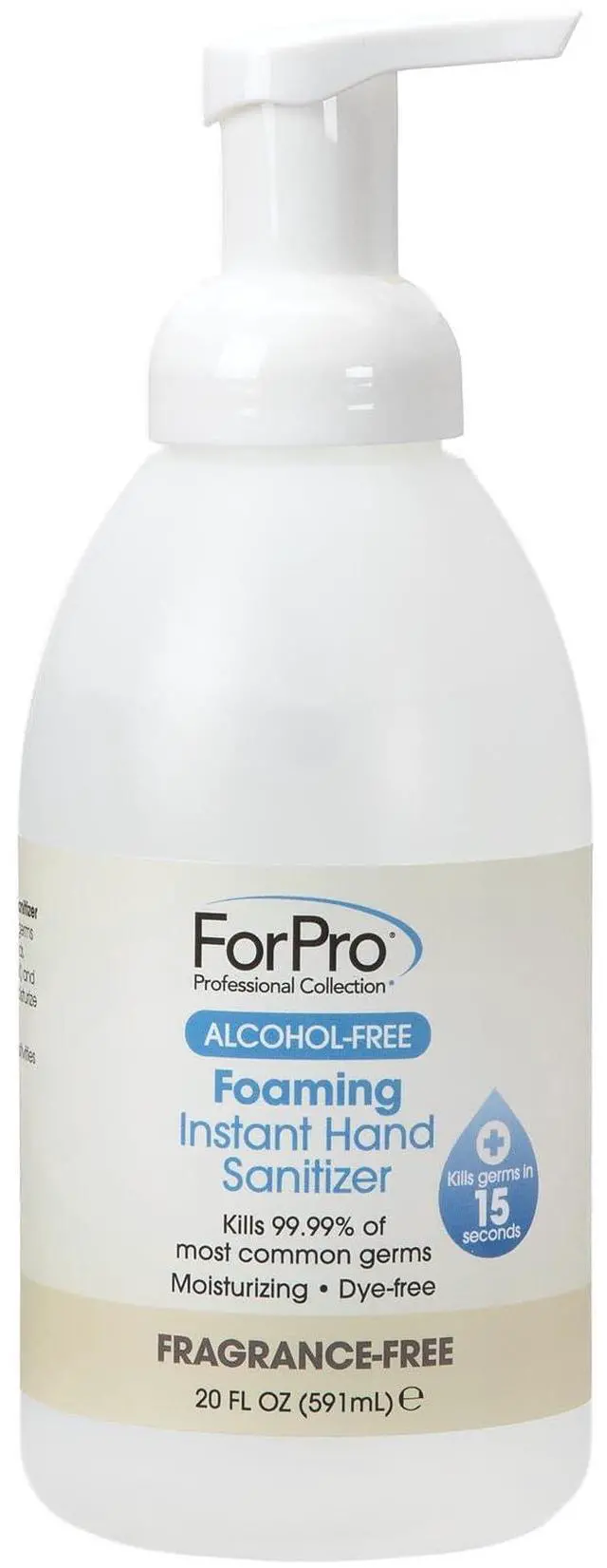 Main image of Alcohol-Free Foaming Instant Hand Sanitizer, 20 Fl Oz Moisturizing, Dye and Fragrance Free Sanitizer