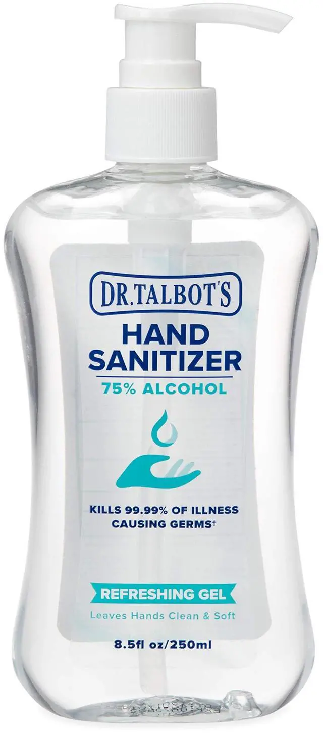 Main image of Refreshing Gel Hand Sanitizer With Easy Pump, Fragrance Free, 8.5 Fl Oz