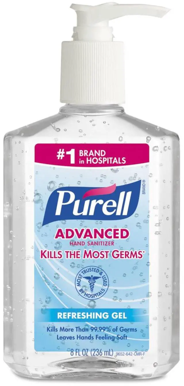 Main image of 965212EA Advanced Instant Hand Sanitizer, 8oz Pump Bottle