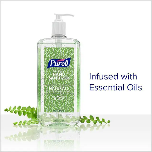Alt view image 3 of 7 - Naturals Hand Sanitizer Gel, Pump Bottle 1ct x 1 L - 3280-04-CMR