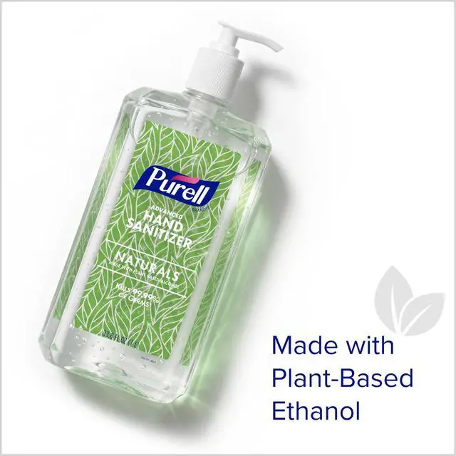 Alt view image 6 of 7 - Naturals Hand Sanitizer Gel, Pump Bottle 1ct x 1 L - 3280-04-CMR