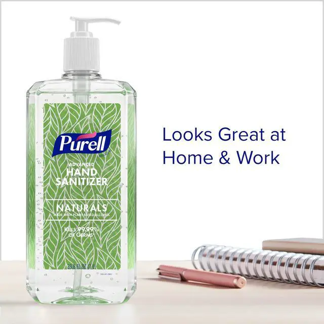 Alt view image 7 of 7 - Naturals Hand Sanitizer Gel, Pump Bottle 1ct x 1 L - 3280-04-CMR