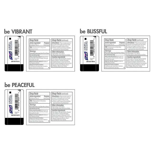Alt view image 7 of 7 - Advanced Hand Sanitizer Gel Infused with Essential Oils, Scented Variety Pack, 1 fl oz Travel Size Flip Cap Bottles (Box of 12 Bottles)- 3901-24-CMRMETRY