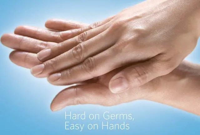 Alt view image 3 of 5 - Commercial Solutions Hand Gel Sanitizer with Pump, 16.9 Fl Oz, Aloe Vera and Vitamin E, Kills 99.999% of Germs, Bleach-Free, Non-Sticky, For Commercial and Professional Use