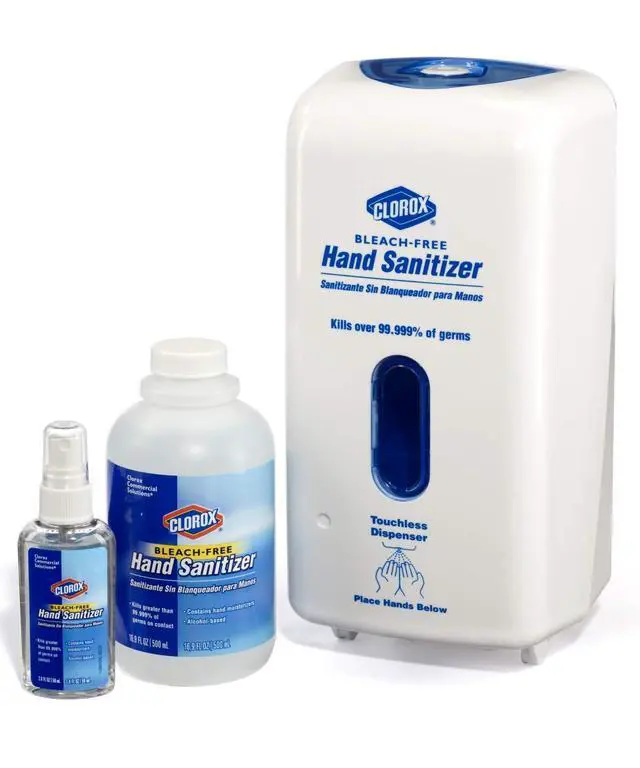 Alt view image 5 of 5 - Commercial Solutions Hand Gel Sanitizer with Pump, 16.9 Fl Oz, Aloe Vera and Vitamin E, Kills 99.999% of Germs, Bleach-Free, Non-Sticky, For Commercial and Professional Use