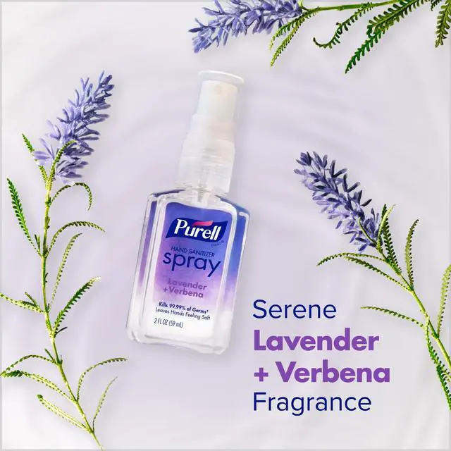Alt view image 5 of 6 - Hand Sanitizer Spray Lavender, Travel Size 6ct x 2 fl oz, 2024-04-EC