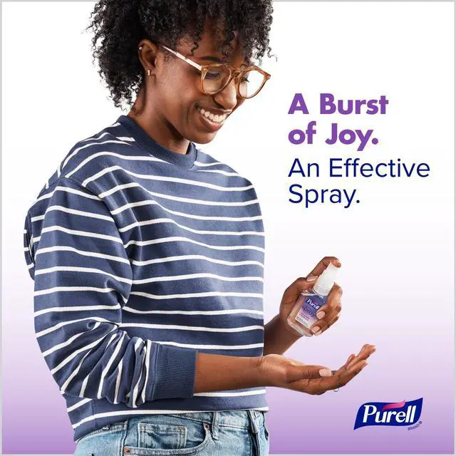 Alt view image 2 of 6 - Hand Sanitizer Spray Lavender, Travel Size 6ct x 2 fl oz, 2024-04-EC