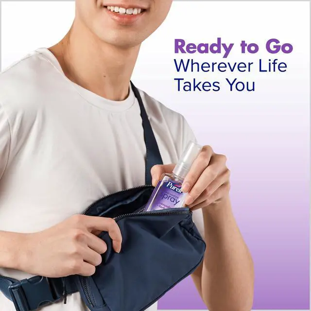 Alt view image 6 of 6 - Hand Sanitizer Spray Lavender, Travel Size 6ct x 2 fl oz, 2024-04-EC