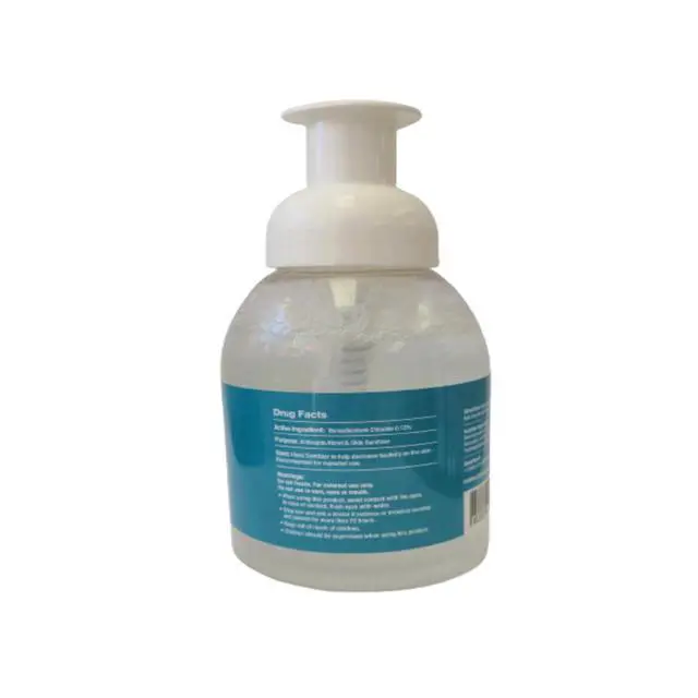 Alt view image 3 of 3 - Hand Sanitizer Foam 8.25 oz.(2-pack) Alcohol-Free, Long-lasting Protection. Eliminates 99.9%. Moisturizes With Aloe Vera. Formulated with Zetrisil. FDA Registered