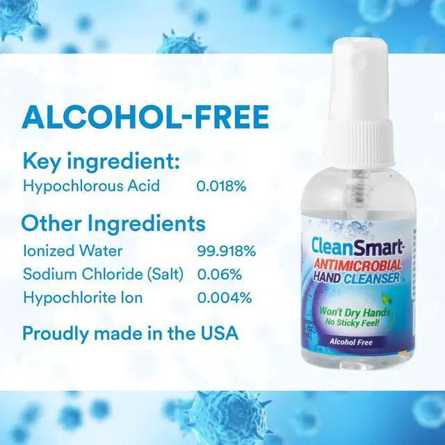 Alt view image 3 of 7 - Skin & Hand Cleanser, 2 Ounce Spray Bottle (Pack of 3) Alcohol-Free Safe Cleanser