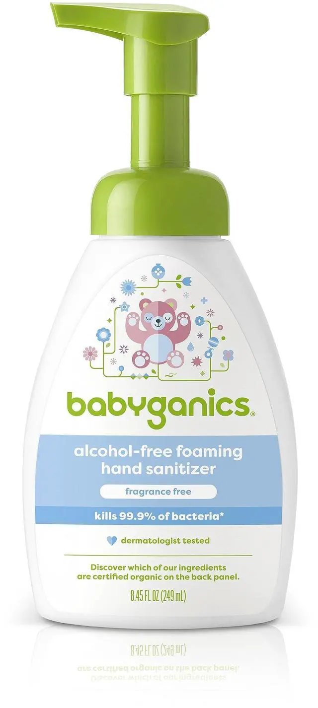 Main image of Alcohol-Free Foaming Hand Sanitizer, Pump Bottle, Fragrance Free, 8.45 oz, Packaging May Vary