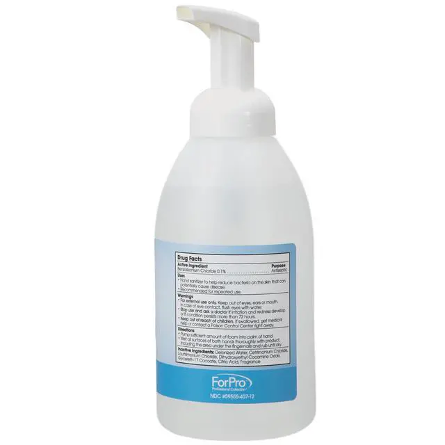 Alt view image 2 of 7 - Alcohol-Free Foaming Instant Hand Sanitizer, 20 Fl Oz Moisturizing, Dye-Free Formula, Island Tranquility Scent