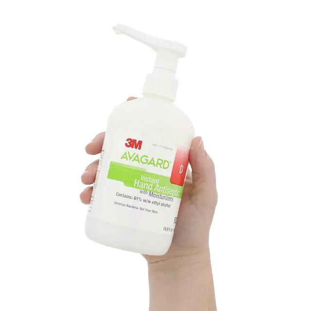 Alt view image 3 of 3 - Avagard D Healthcare Sanitizer Hand Gel with Moisturizer, 16.9 Fluid Ounce, White (9222)