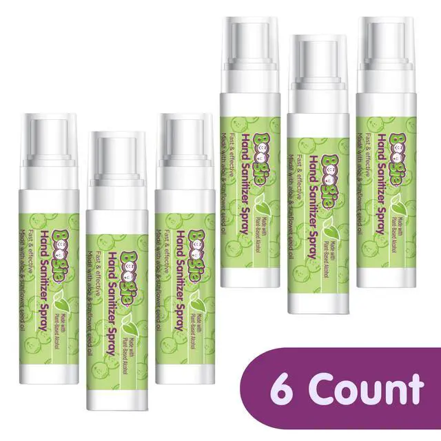 Alt view image 6 of 7 - Kids Hand Sanitizer Spray for Babies & Toddlers - 0.3 fl oz (6 Pack)