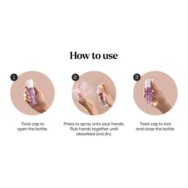 Alt view image 3 of 7 - Hand Sanitizer + Serum, Elysium, Kills 99% of Germs, K-beauty