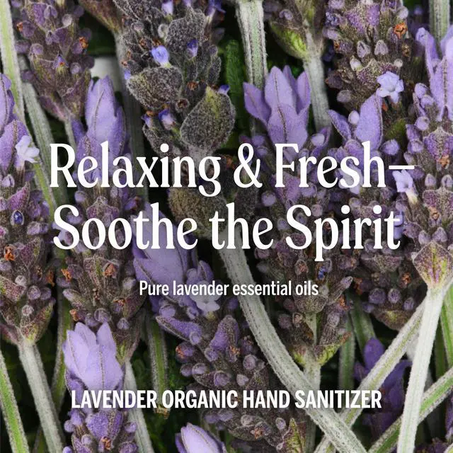 Alt view image 4 of 7 - Organic Hand Sanitizer Spray (Lavender, 2 Ounce, 2-Pack) - Simple and Effective Formula, Cleanses & Sanitizes, No Harsh Chemicals, Moisturizes and Cleans Hands