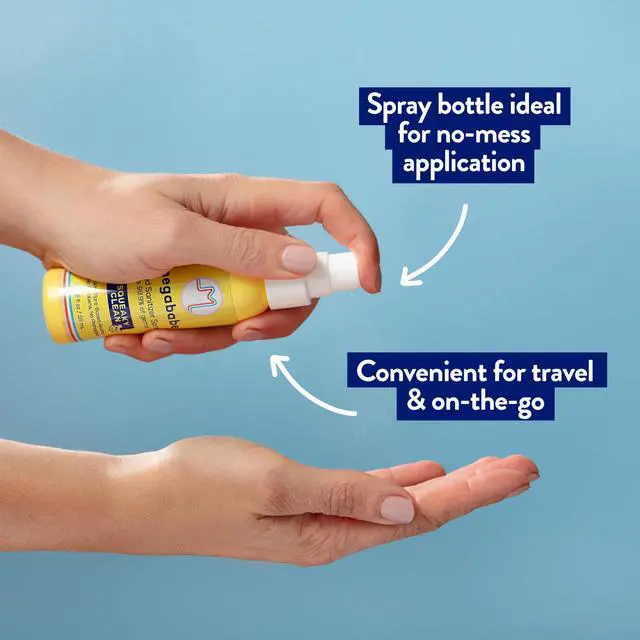 Alt view image 4 of 7 - Squeaky Clean Hand Sanitizer Spray, TSA-Friendly, 2 oz, 3-Pack