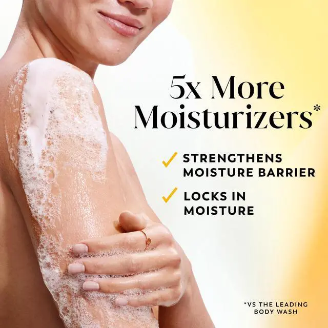 Alt view image 2 of 7 - Body Wash for Women, Ultra Moisture, 24hr Moisturizing, Hydrating & Refreshing, B3 Vitamin Complex, Free of Parabens & Phthalates, For All Skin Types, Shea Butter Scent, 22 fl oz