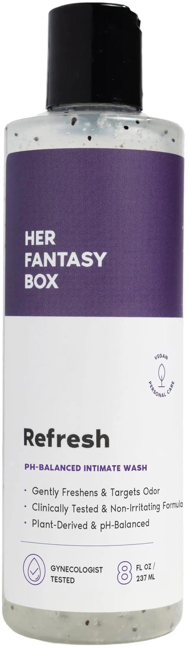 Main image of | Refresh pH Balancing Shower Gel - Natural Feminine Hygiene Solution for Gentle Cleansing, Odor Control, and Skin Nourishment - pH-Balanced Formula for All Skin Types (8 oz)