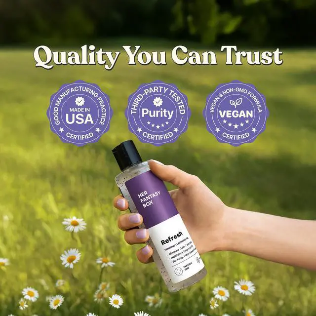 Alt view image 6 of 7 - | Refresh pH Balancing Shower Gel - Natural Feminine Hygiene Solution for Gentle Cleansing, Odor Control, and Skin Nourishment - pH-Balanced Formula for All Skin Types (8 oz)