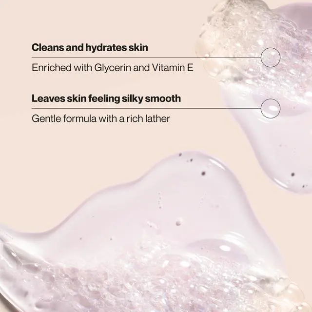 Alt view image 3 of 7 - Moisturizing Body Wash, with Sweet Pea Violet and Vitamin E Extract, No Parabens, No Phtahaltes, 18 Fl Oz (Pack of 6)