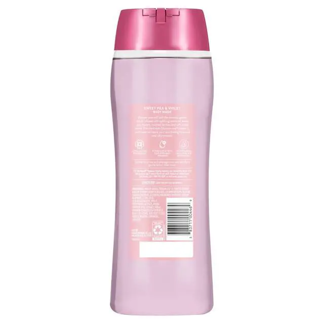 Alt view image 6 of 7 - Moisturizing Body Wash, with Sweet Pea Violet and Vitamin E Extract, No Parabens, No Phtahaltes, 18 Fl Oz (Pack of 6)