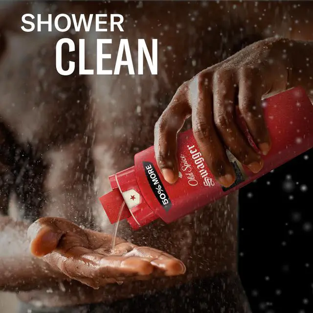 Alt view image 6 of 7 - Refreshing Body Wash for Men, 3X Defense, 24/7 Shower Fresh with Long Lasting Scent, Red Collection, Swagger with Cedarwood Scent, 24 oz (Pack of 2)