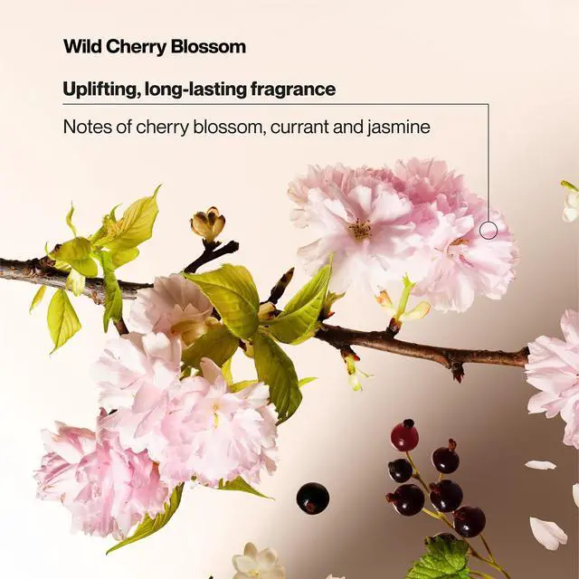 Alt view image 6 of 7 - Body Wash Variety 2-Pack, Sweet Pea & Violet + Wild Cherry Blossom Gentle Body Washes with Floral Blend Oil Essence, 18 Oz Ea