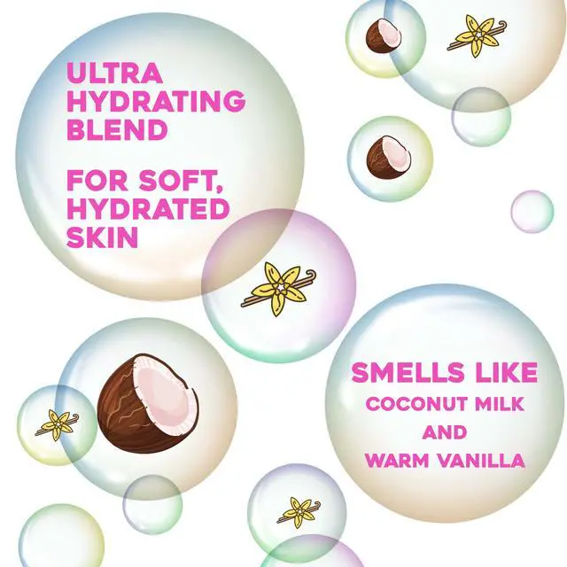 Alt view image 5 of 7 - Extra Creamy + Coconut Miracle Oil Ultra Moisture Body Wash, Rich Shower Gel for Dry Skin Infused with Coconut Oil, Body Wash for Women, Sulfate-Free Surfactants, 19.5 fl. oz