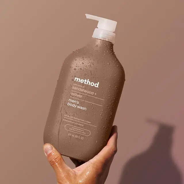 Alt view image 6 of 6 - Men Body Wash, Sandalwood and Vetiver, Paraben and Phthalate Free, Quick-Lathering Cleansers, Cruelty Free, 28 oz