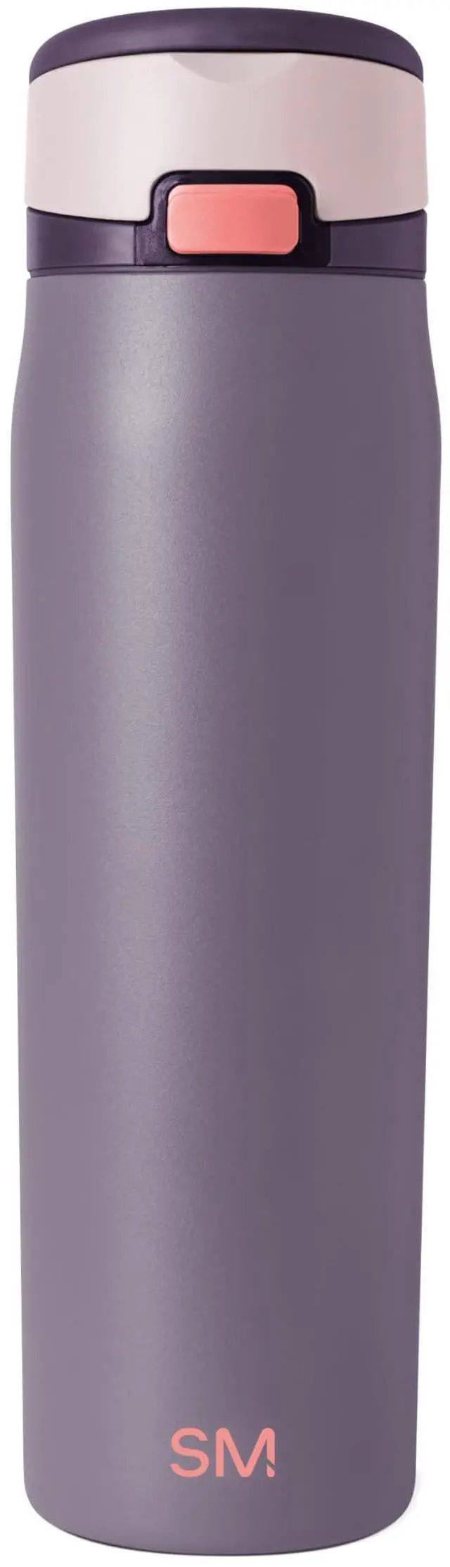 Main image of Mesa Loop Water Bottle with Covered Straw and Handle | 24oz Cup Holder Friendly Insulated Stainless Steel Bottles for Travel, Sports and School | Iris Sage