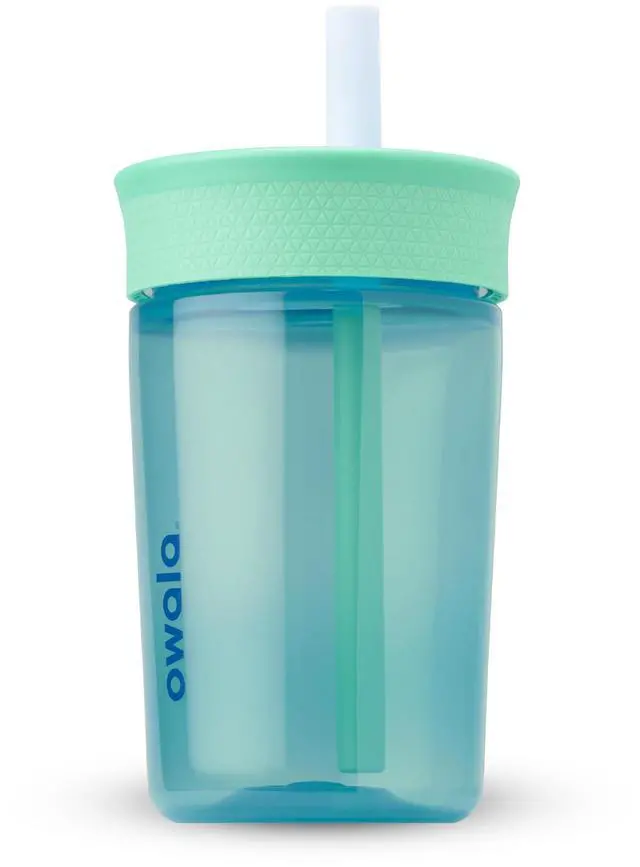 Main image of Tumbler Kids Plastic Water Bottle 15 oz Blues