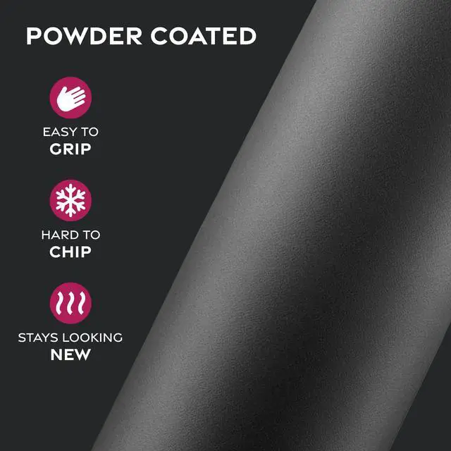 Alt view image 7 of 7 - 25 Oz Insulated Water Bottle with Straw - Triple Walled Stainless Steel Metal Bottle W/ 3 Leak Proof Lids - For Travel, School, Sports, Gym/Men, Women & Kids - Inky Raven Black
